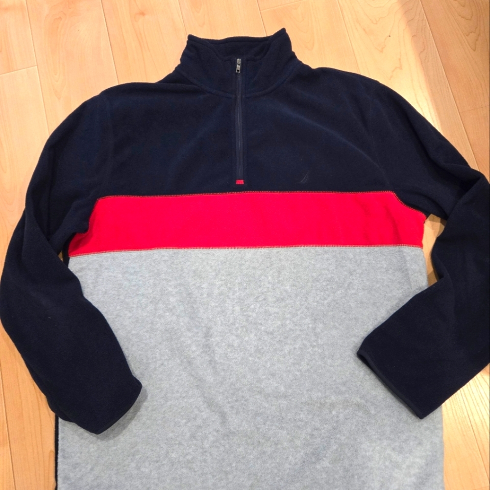 Men's Nautica Quarter-Zip Fleece